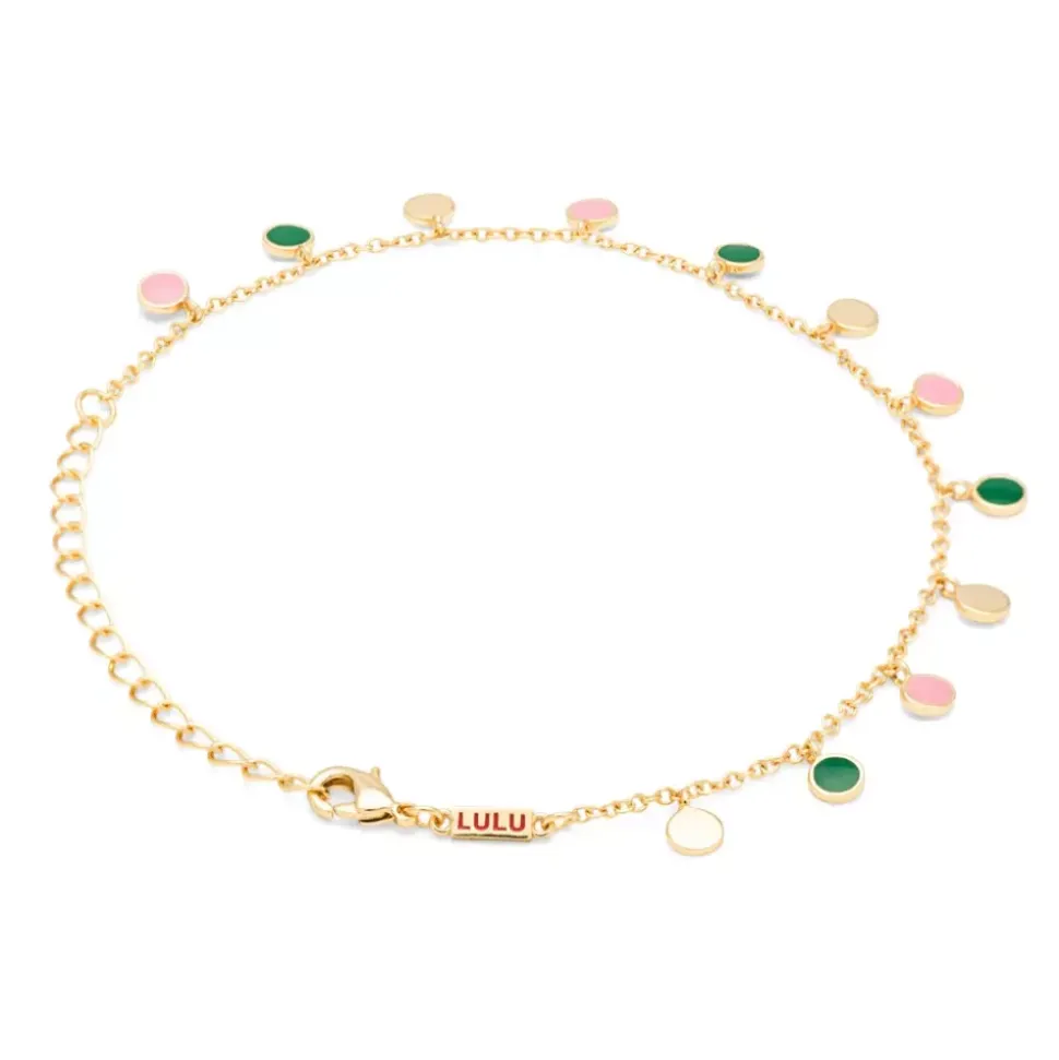 Boho Armbånd Grønn/Rosa