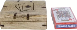Boks Kortstokk 12x9x4