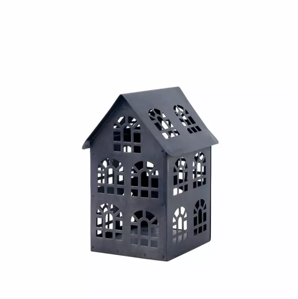 Bolille Hus 9 X 12 X 17 Cm, Mørk Grå