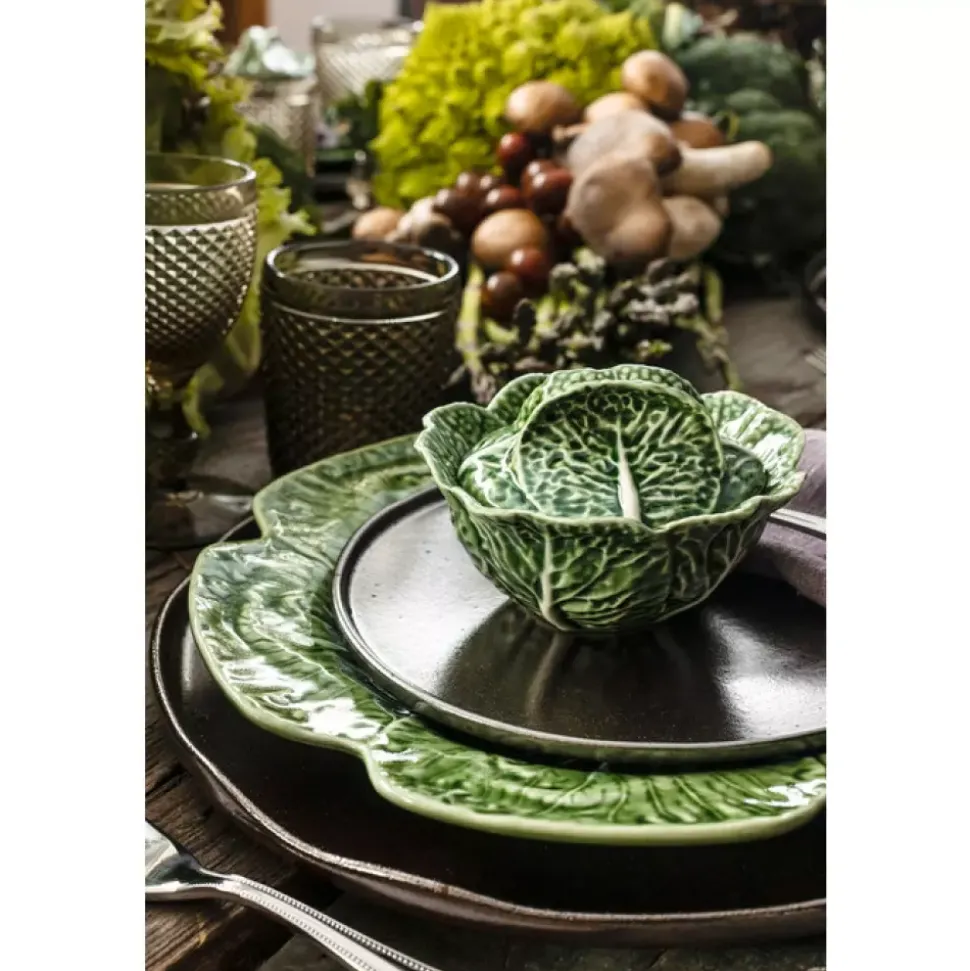 Bordallo Pinheiro - Cabbage - DekkeTallerken 30,5 cm