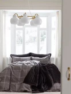 Borås Cotton Billie Sengesett 140x220/50x70 Brun