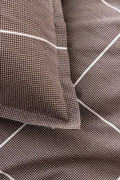Borås Cotton Billie Sengesett 140x200/50x70 Brun
