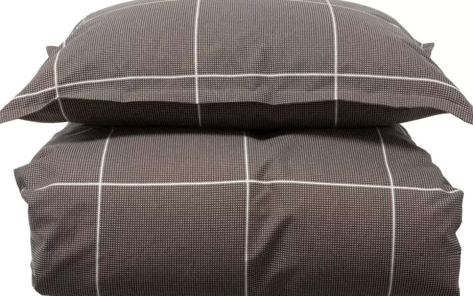 Borås Cotton Billie Sengesett 140x200/50x70 Brun