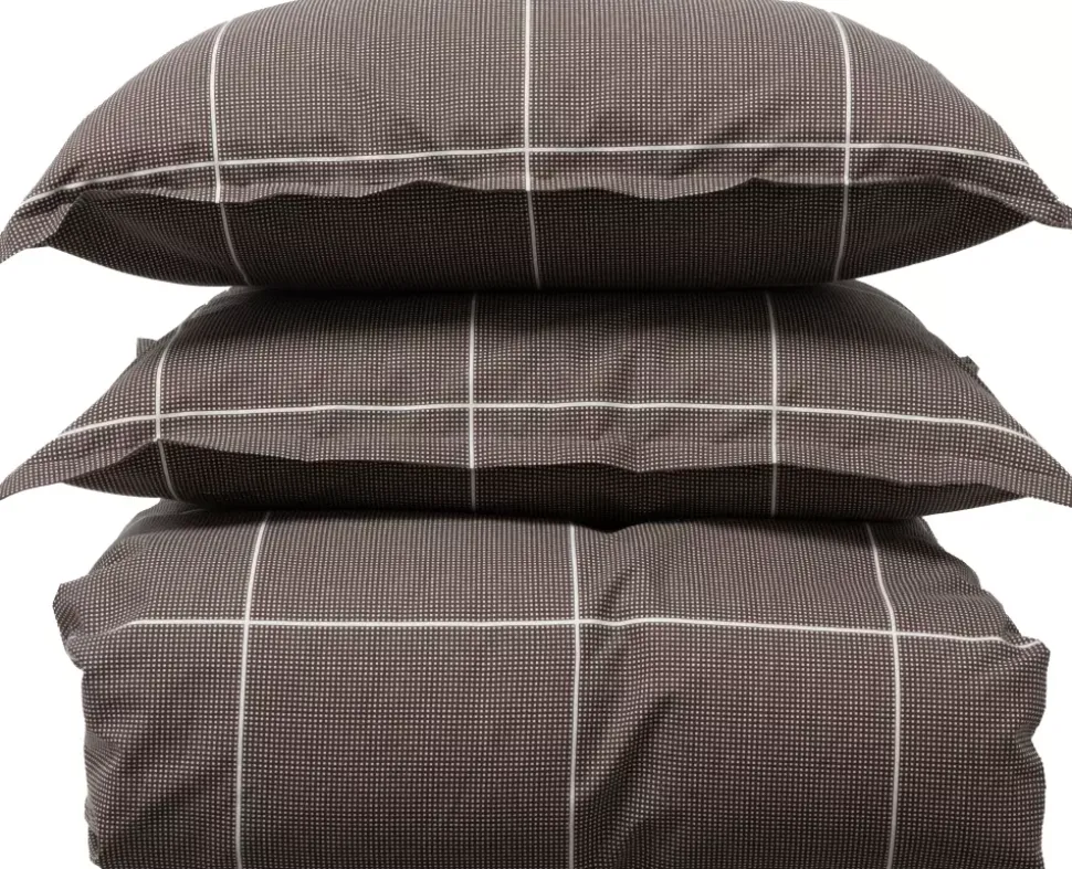Borås Cotton Billie Sengesett 140x200/50x70 Brun