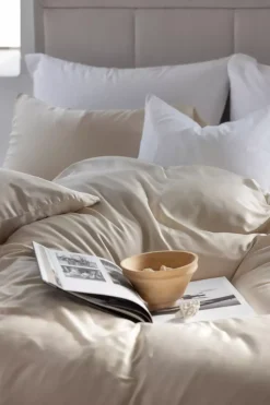 Borås Cotton Bliss Sengesett 140X200/50X70 Champagne