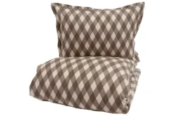 Borås Cotton Charlie sengesett 140x200/50x70 Beige