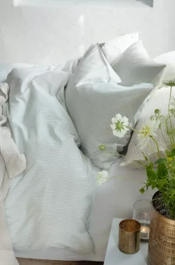 Borås Cotton Cille sengesett 140x220/50x70 Grønn