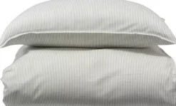 Borås Cotton Cille sengesett 140x220/50x70 Grønn