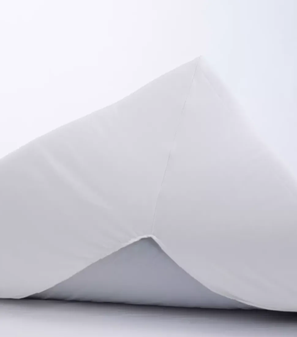 Borås Cotton Cloud konvoluttlaken 150x200 Hvit / Optical white