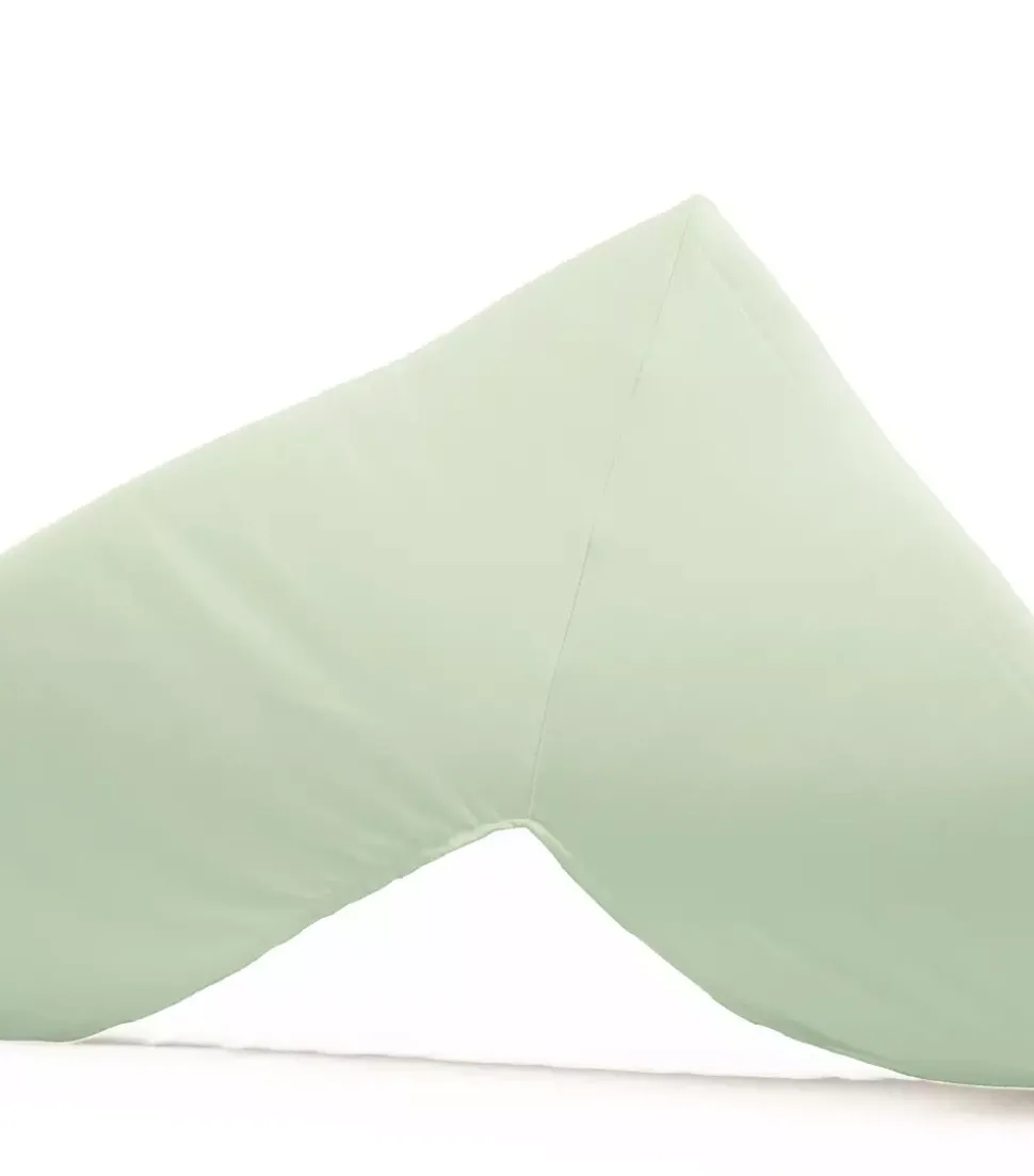 Borås Cotton Cloud konvoluttlaken 90x200 Lys grønn
