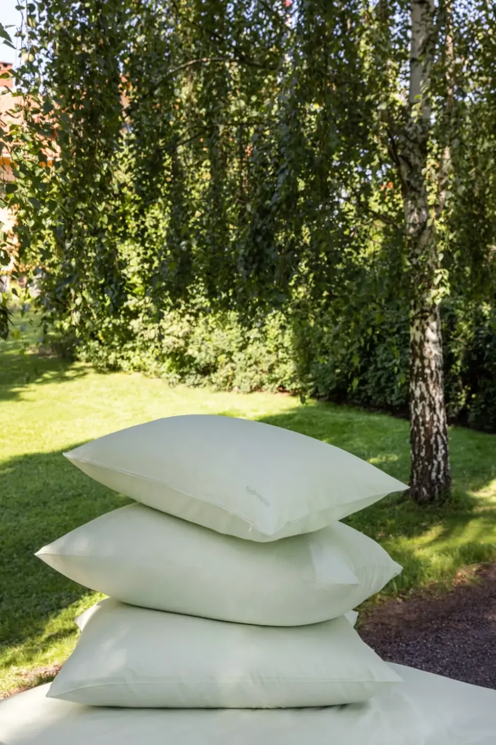 Borås Cotton Cloud putevar 45x50 Lys grønn