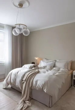 Borås Cotton Cloud Sengesett 200x220/50x70 Lys Beige