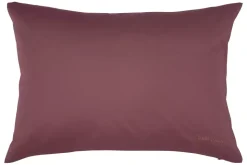 Borås Cotton Cloud Sengesett 140X220/50X70 Aubergine