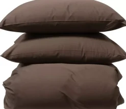 Borås Cotton Cloud Sengesett 140x220/50x70 Brun