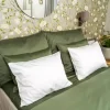 Borås Cotton Cloud Sengesett 140X200/50X70 Grønn / Green