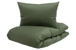 Borås Cotton Cloud Sengesett 140X200/50X70 Grønn / Green