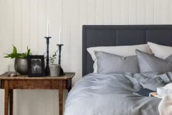Borås Cotton Enzo Sengesett 200X220/2*50X70 Grå