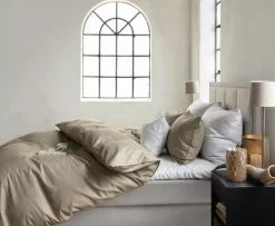 Borås Cotton Enzo Sengesett 200X220/2*50X70 Beige