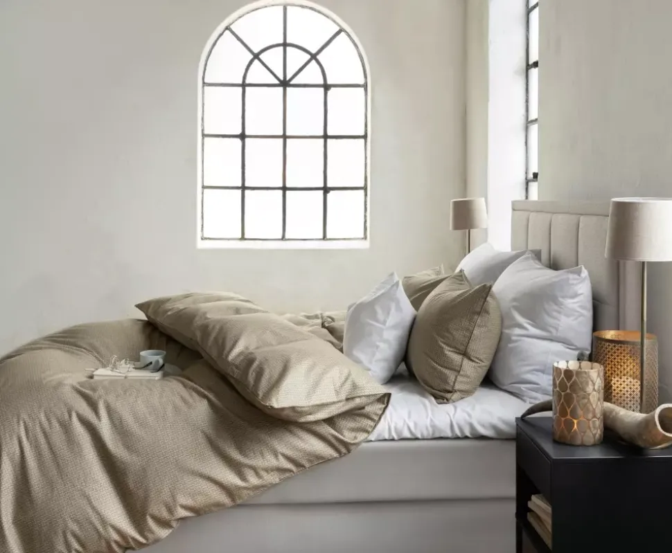 Borås Cotton Enzo Sengesett 200X220/2*50X70 Beige