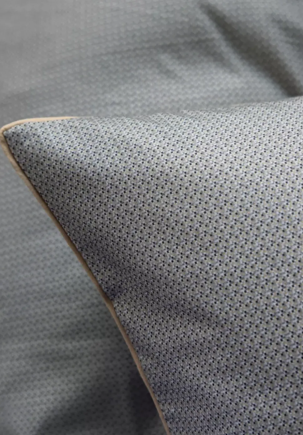 Borås Cotton Enzo Sengesett 140X220/50X70 Grå