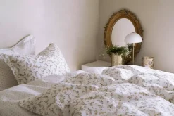 Borås Cotton Felicia Blomst, 140x200/50x70 Multi