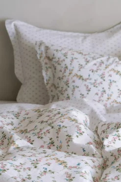 Borås Cotton Felicia Blomst, 140x200/50x70 Multi