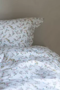 Borås Cotton Felicia Blomst, 140x200/50x70 Multi