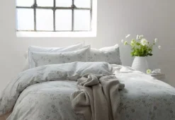 Borås Cotton Liva sengesett 140x200/50x70 Blå