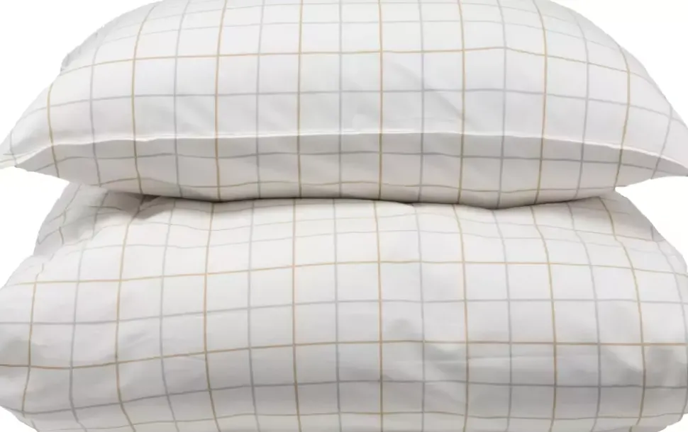 Borås Cotton Lumi sengesett 200x220/2*50x70 Taupe
