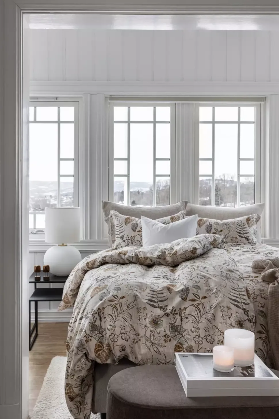 Borås Cotton Marilyn sengesett 140x220/50x70 Beige