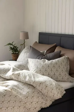 Borås Cotton Marino Sengesett 140X220/50X70 Grå