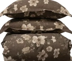 Borås Cotton Oline Sengesett 200x220/2*50x70 Brun