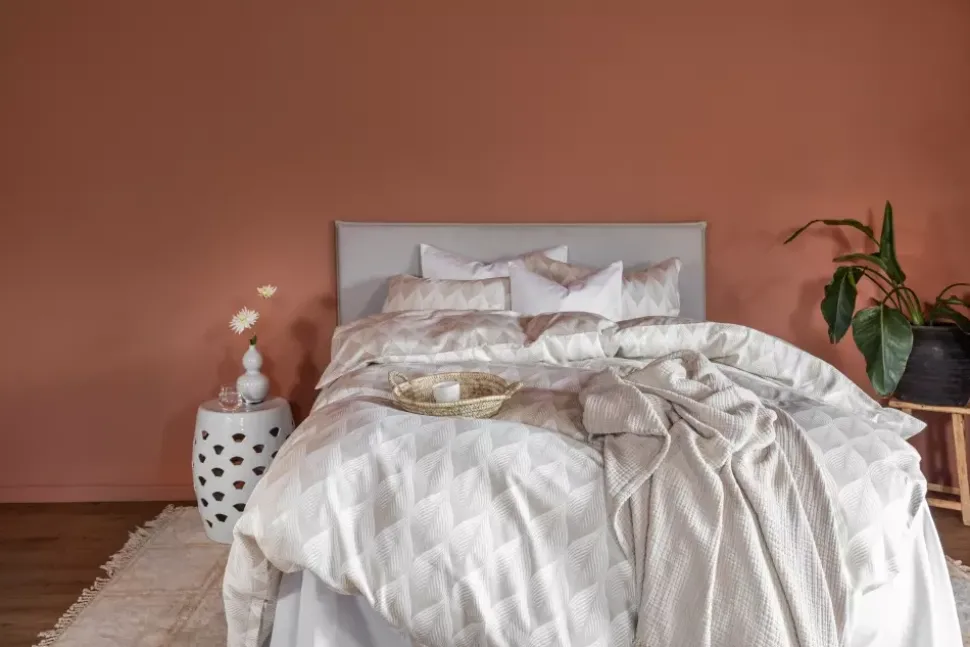 Borås Cotton Roanne sengesett 140x220/50x70 Beige