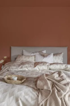 Borås Cotton Roanne sengesett 140x220/50x70 Beige