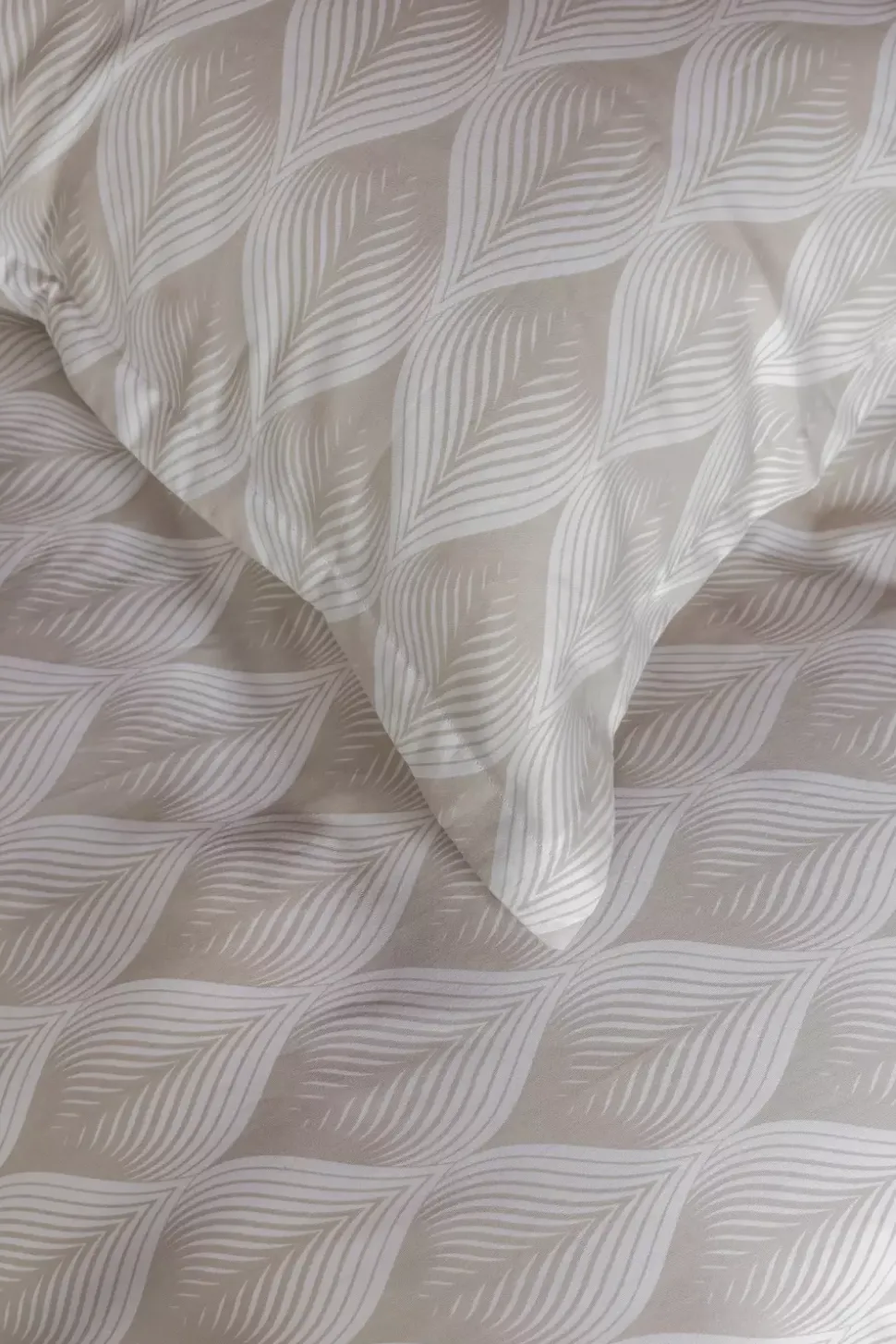 Borås Cotton Roanne sengesett 140x220/50x70 Beige