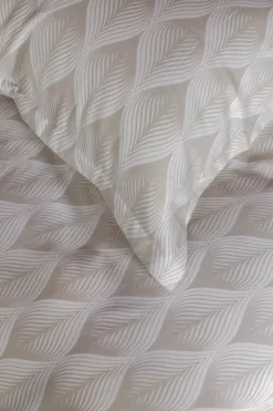 Borås Cotton Roanne sengesett 140x200/50x70 Beige