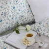 Borås Cotton Veneda sengesett 140x220/50x70 Blå