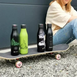 Bottle Up Design Svart What Ever Limited edition Termoflaske 0,5 l