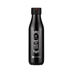 Bottle Up Design Svart What Ever Limited edition Termoflaske 0,5 l