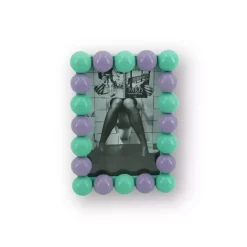 Bubbles Ramme 18,5x13,5 Lilla/Mint