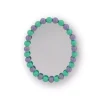 Bubbles Speil 22x29 Mint/Lilla