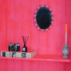 Bubbles Speil 22x29 Rosa