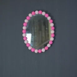Bubbles Speil 22x29 Rosa