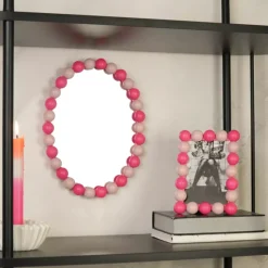 Bubbles Speil 22x29 Rosa