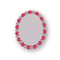 Bubbles Speil 22x29 Rosa