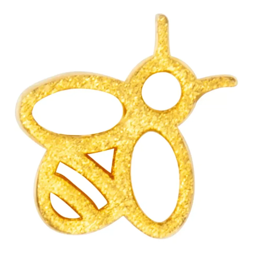Bzzzz Ørering 1 stk Forgyldt