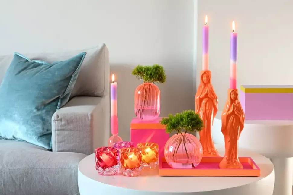 Cadonna Vase H25 Neonrosa