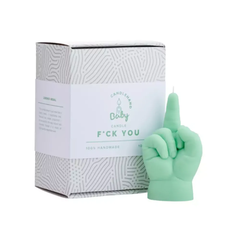 CandleHand Baby 'F*ck You' Green