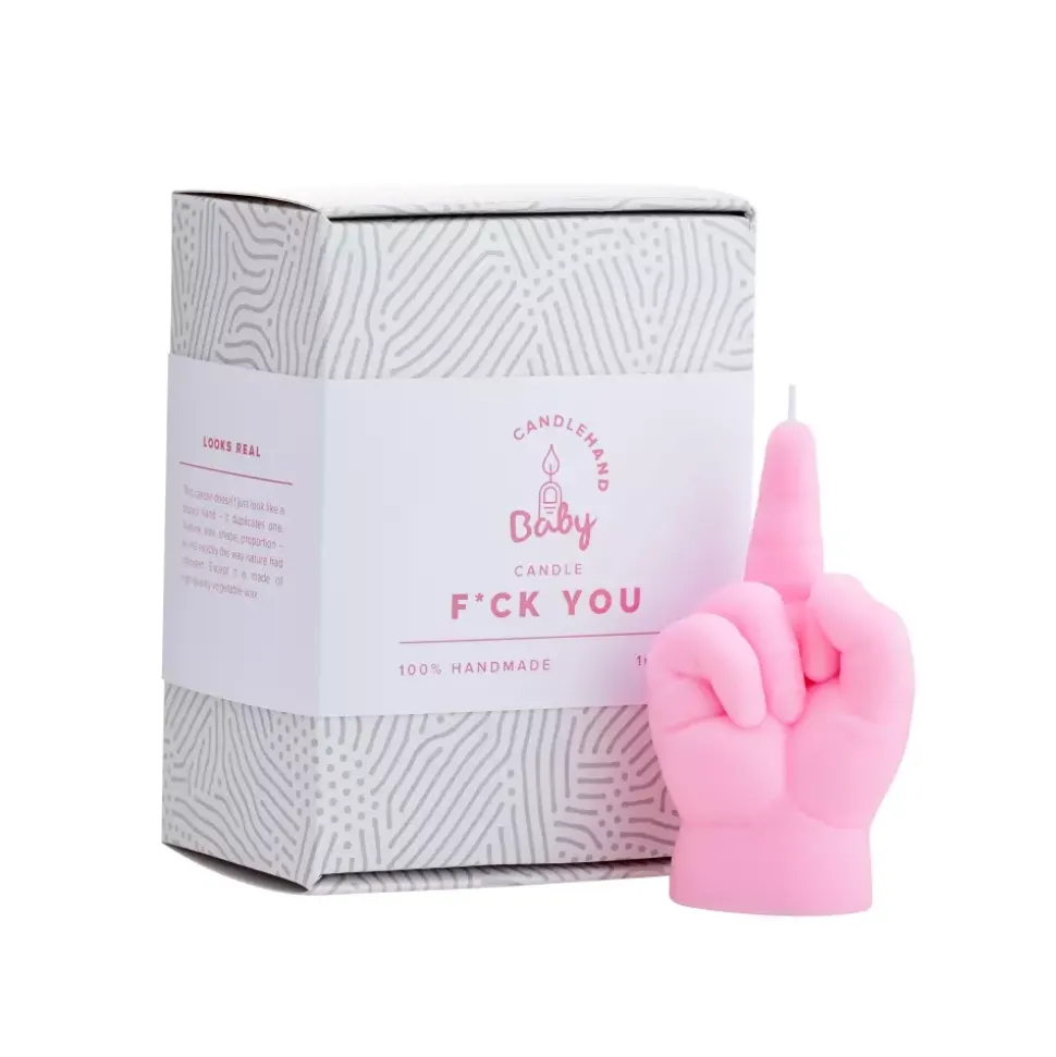 CandleHand Baby 'F*ck You' Pink