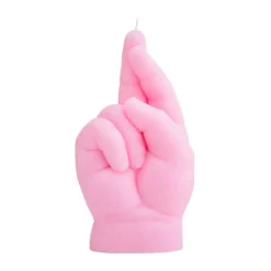 CandleHand Baby 'Fingers Crossed' Pink